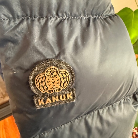 KANUK Mariilia Down White duck Puffer Parka Coat Jacket 800 fill Women M - Picture 5 of 14